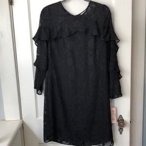 Nannette Gypsy Rose Floral Ruffle Dress